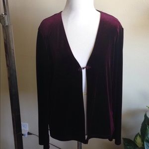 Burgundy Jacket by George